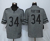 Nike Limited Chicago Bears #34 Payton Gray Men's Stitched Gridiron Gray Jersey,baseball caps,new era cap wholesale,wholesale hats